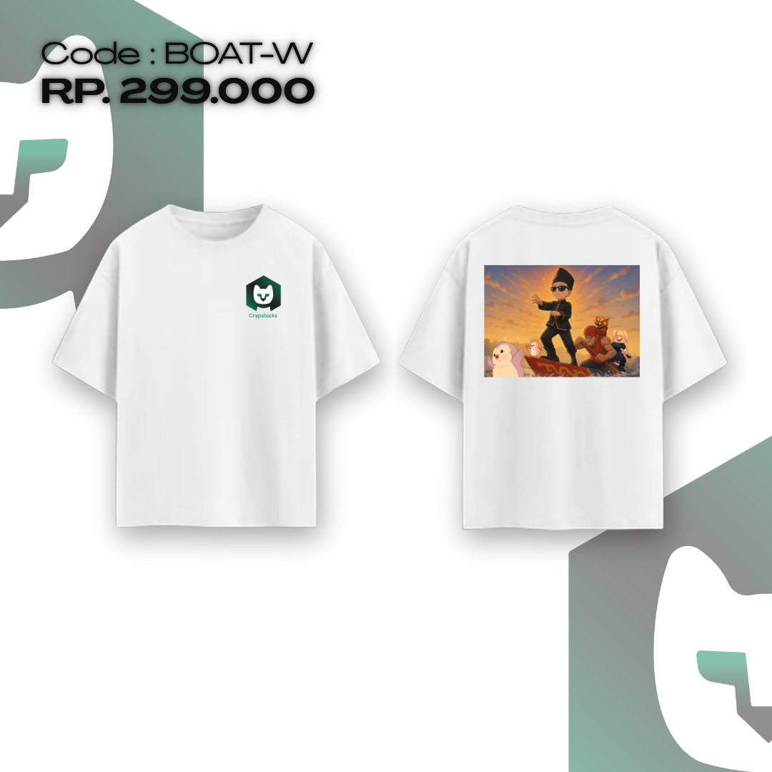 Koas Putih Oversized (BOAT -W)